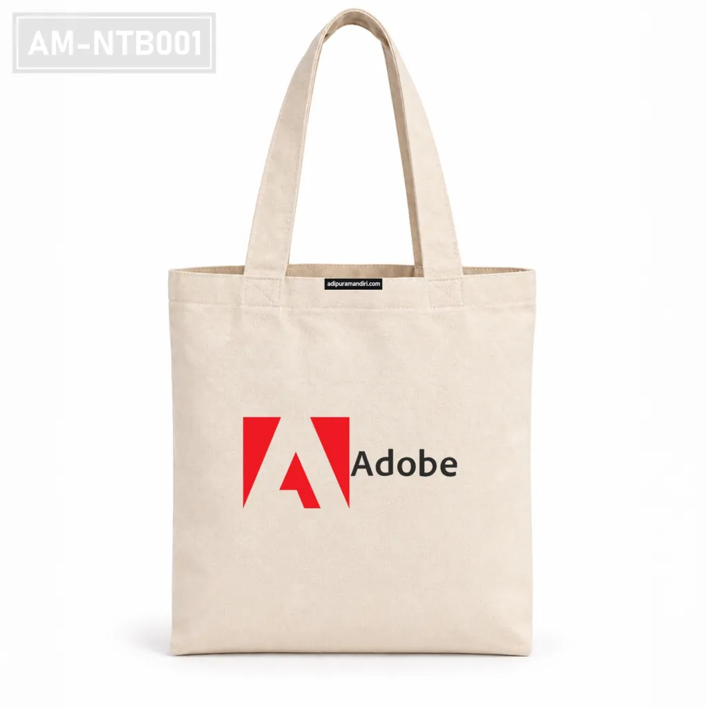 Cream Canvas Everyday Tote Bag