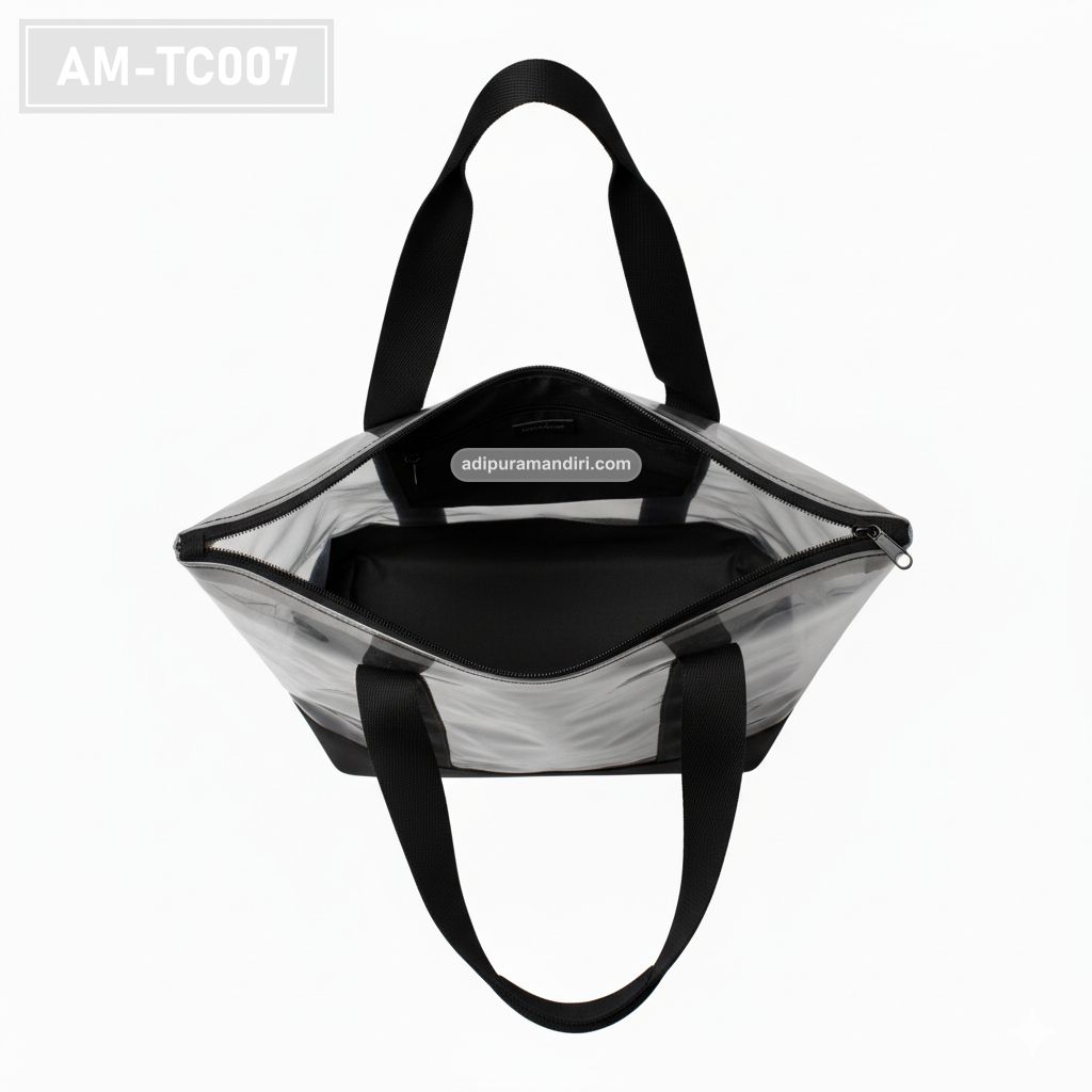 Transparent PVC Tote Bag