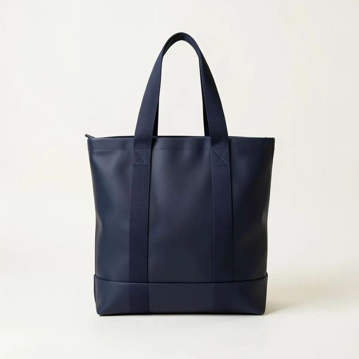 Stacked custom bags prepared for a bulk order